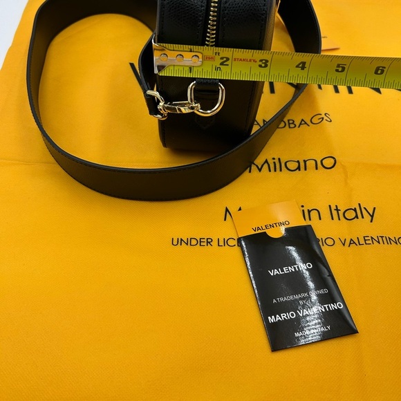 Women's Valentino by Mario Babette bonbon Leather Crossbody bag made in Italy - Picture 16 of 16